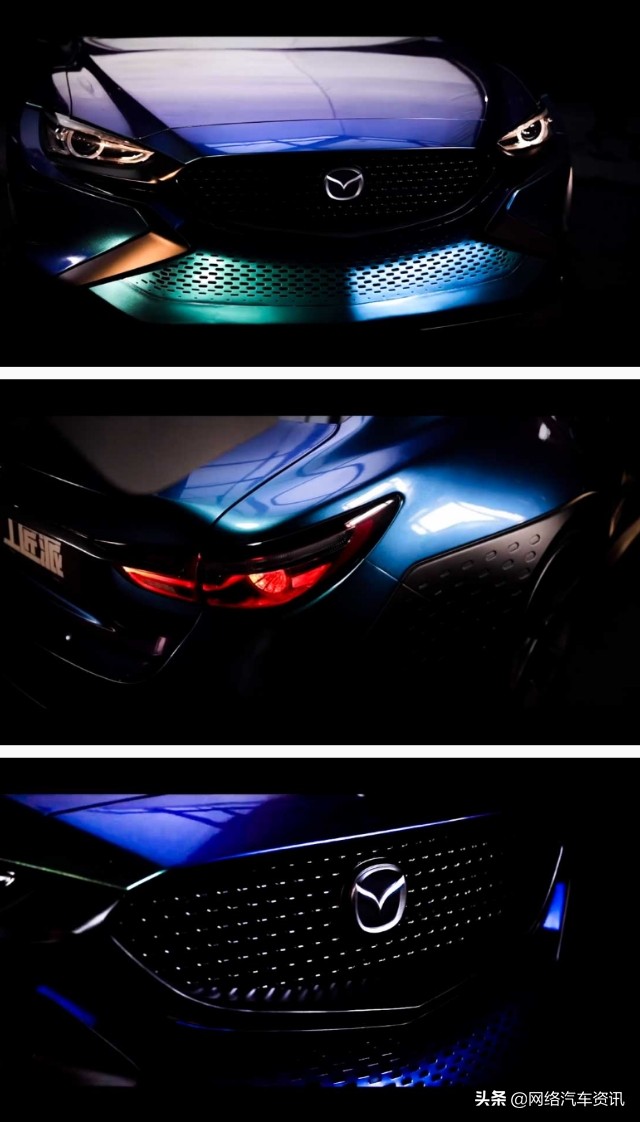 mazda62016黑武士改装,马自达6宽体