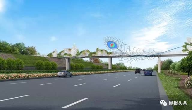 昆明机场高速景观提升,郑州机场高速亮化2023工程