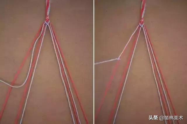 手工穿珠子手链的教程,手工手链编织教程