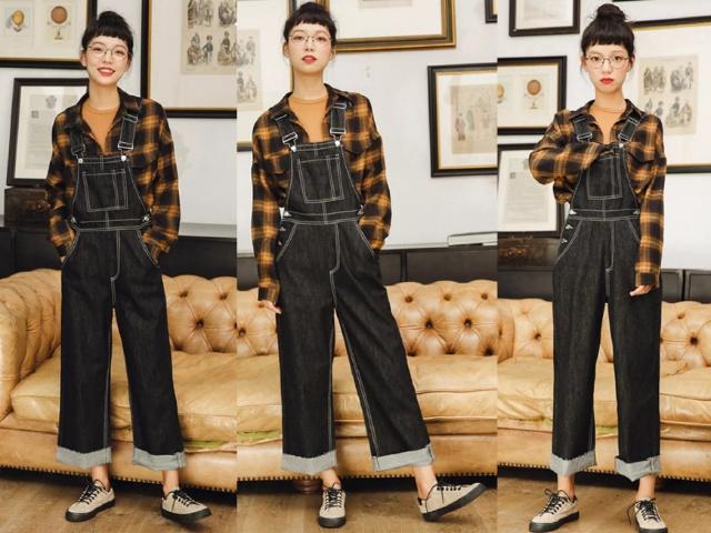 背带裤穿搭小个子2022年,小个子能穿背带裤吗