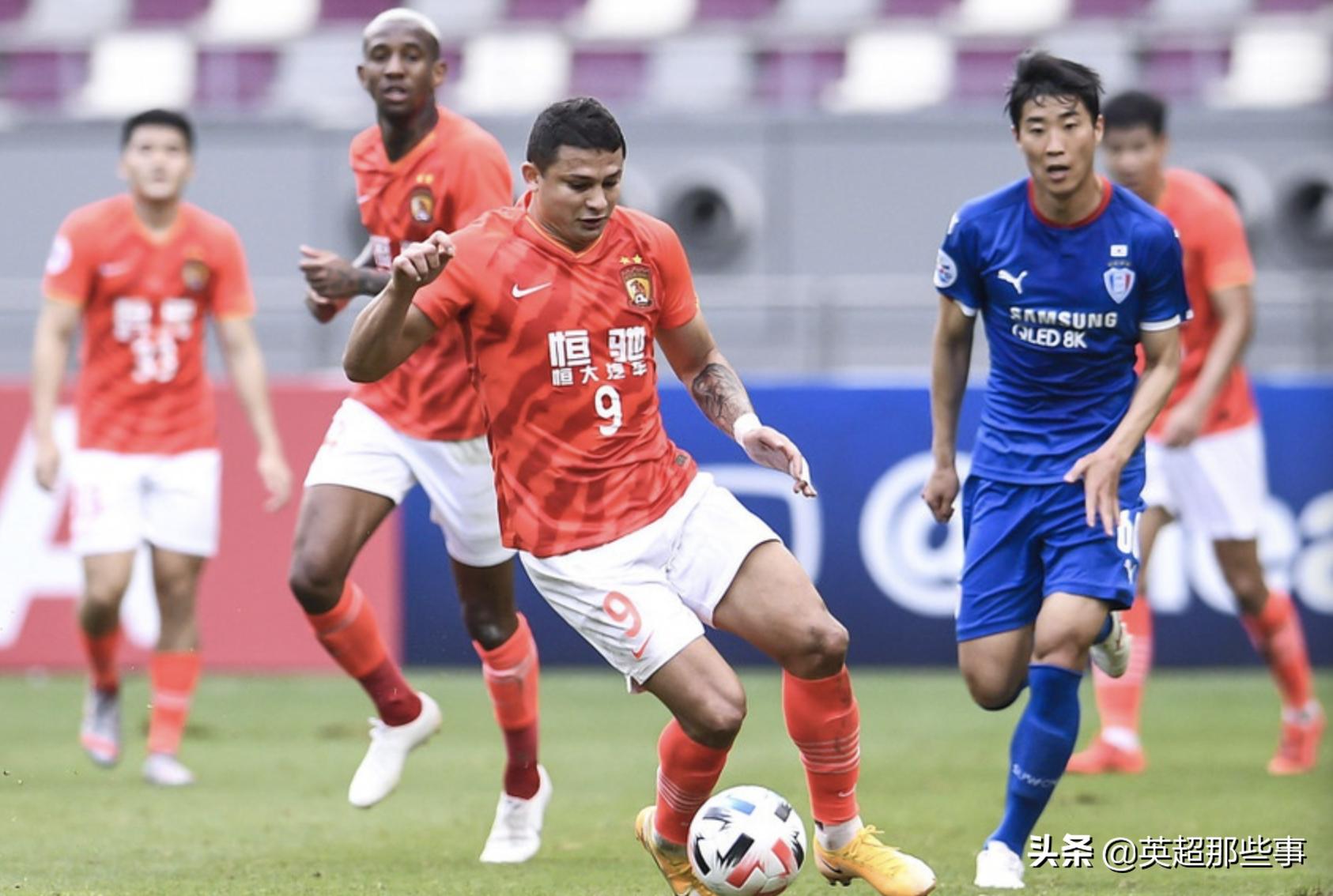 亚冠最新积分榜：上港4球惨败仍旧出线，恒大末轮看神户脸色