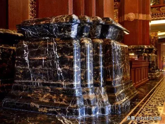 黑色大理石轻奢装修效果,黑色系大理石