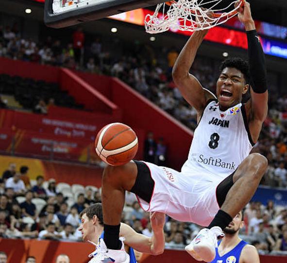 日本混血球员八村垒,八村垒36分全场回顾