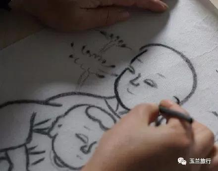 莫言笔下的家乡图片,莫言手绘图片大全