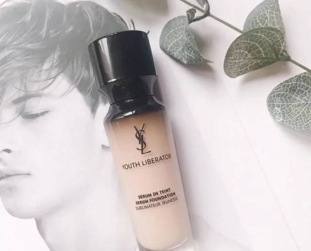 ysl超模粉底液b20和br20的对比,ysl超模和阿玛尼蓝标粉底液对比