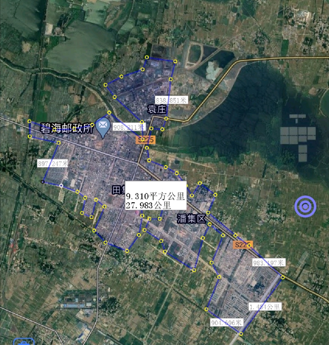 淮南潘集区实际管辖面积,淮南潘集区面积