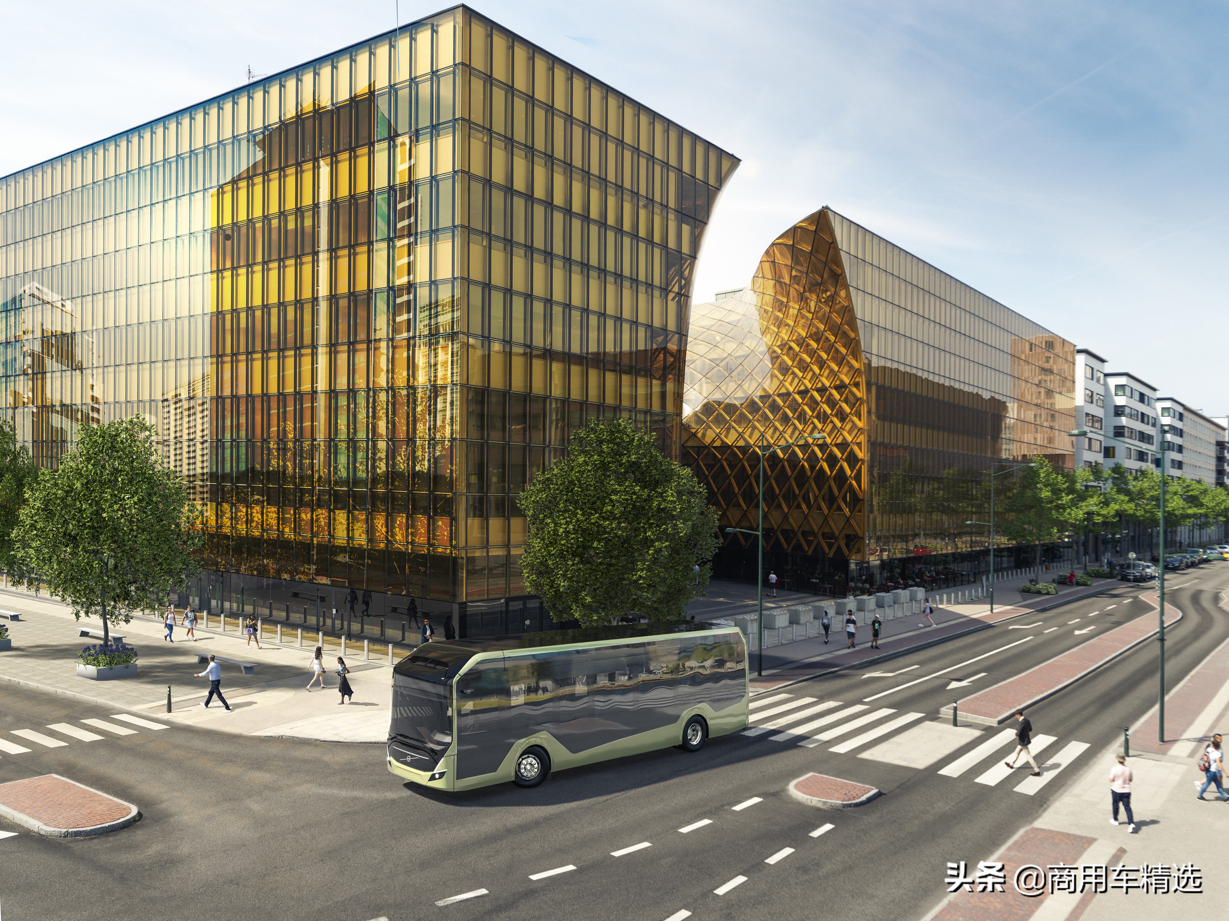 沃尔沃纯电动客车,沃尔沃最新客车