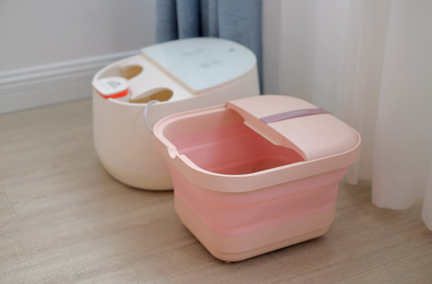 乐伽折叠足浴盆怎么样,按摩浴脚盆不加热