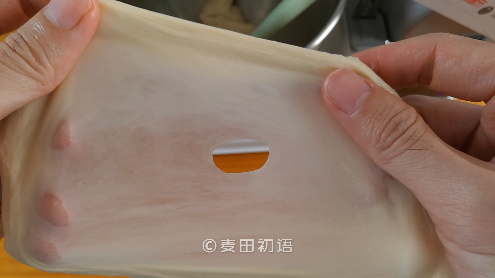 怎么去揉面才能出手套膜,用面机怎么揉面才能揉出手套膜