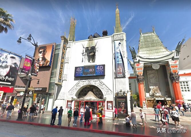 好莱坞星光大道是怎么回事,好莱坞星光大道鸟瞰