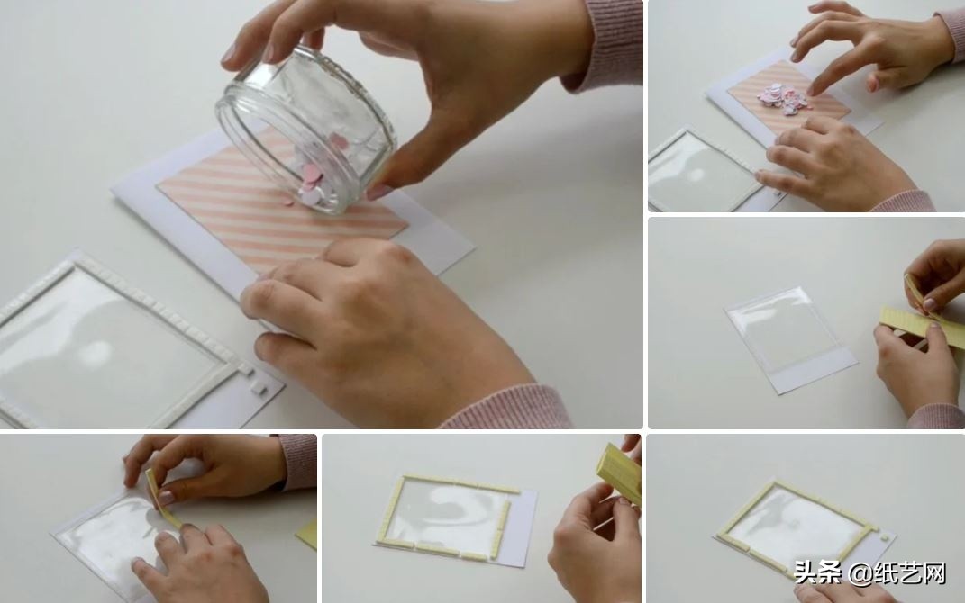 生日贺卡不用粘,生日贺卡不用双面胶特别简单