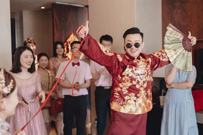 婚礼接亲游戏全过程攻略,新郎接亲整蛊游戏大全