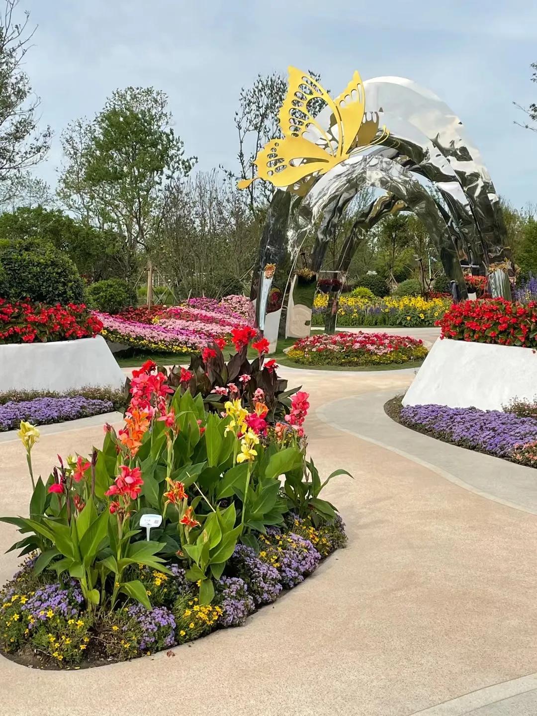 关于崇明花博会,崇明花博会全程花景