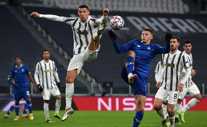 C罗这停球绝了！背身勾下20米长传，6射进1球下轮或反超巴萨