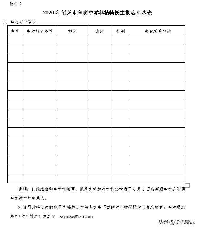 明德中学特长生招生标准,阳明中学特长生招生条件