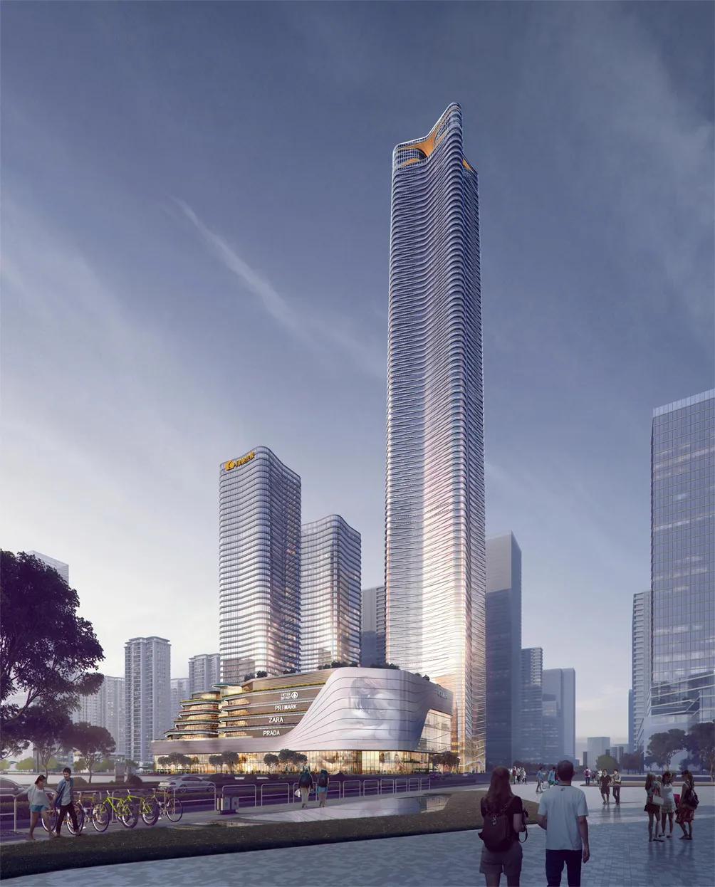 昆明绿地超高层,昆明绿地428超高层项目