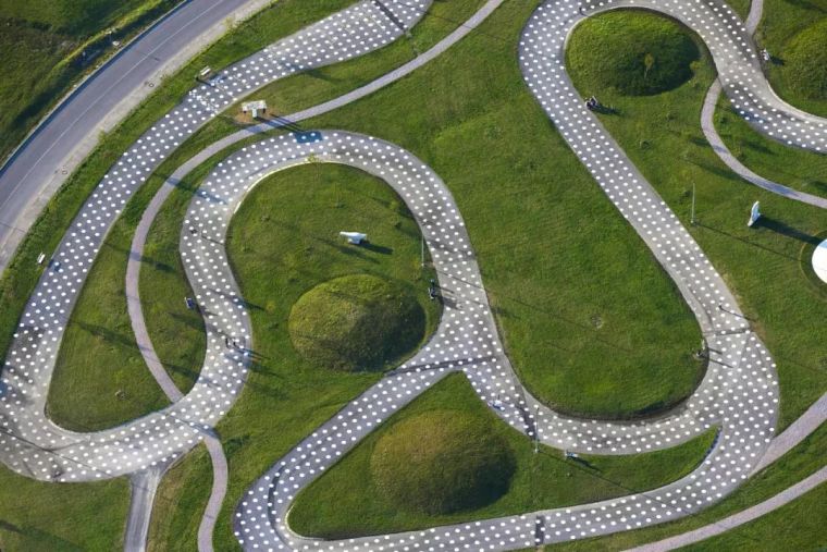 一条景观步道,一条景观路设计图片