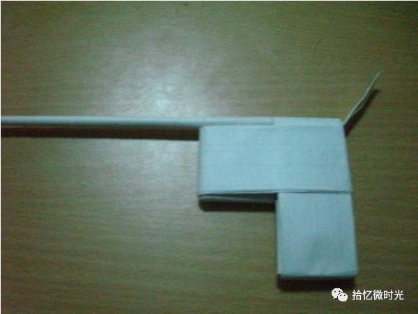 80后小时候叠手枪,小时候叠手枪