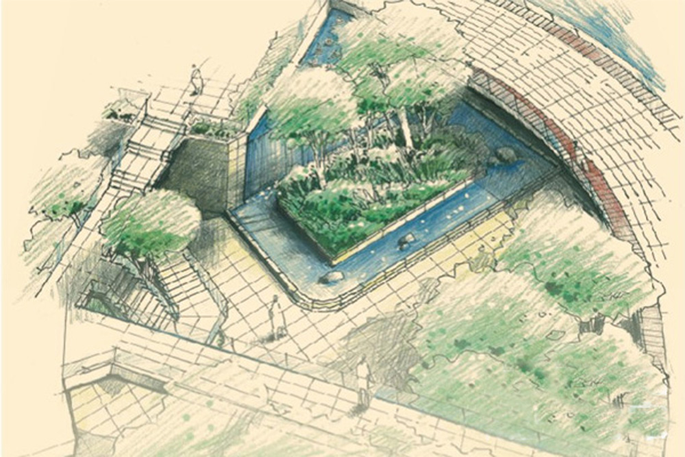 详细规划小区景观设计,会呼吸的小区