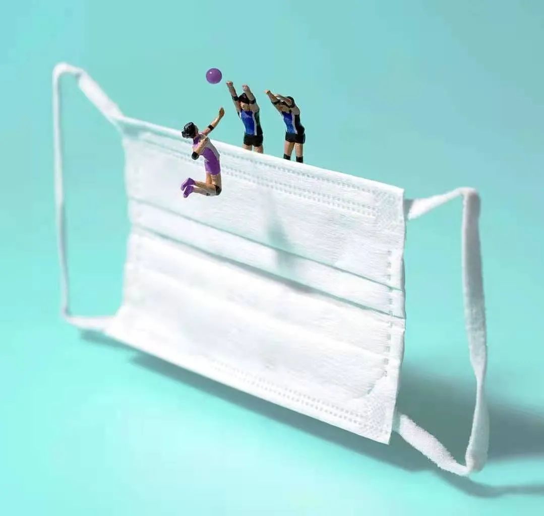 这个日本人，把奥运场地做成一个口罩那么大......