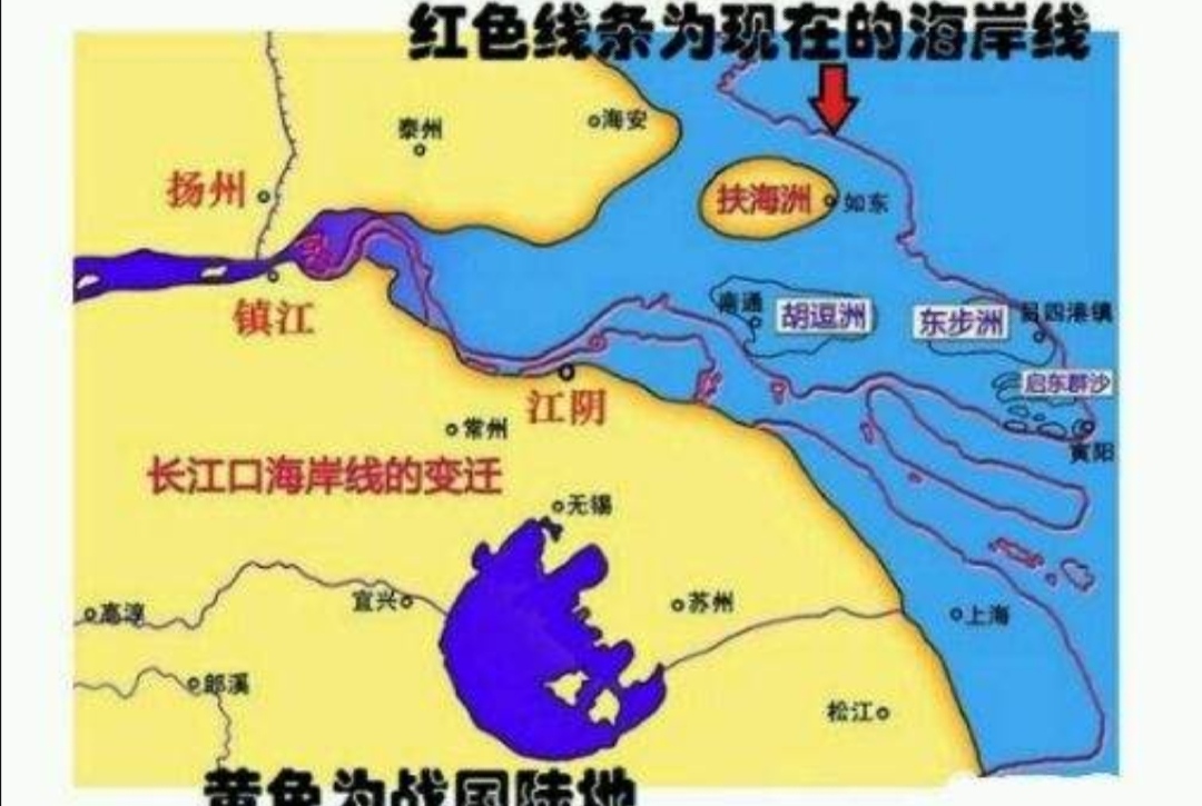 从“黄田港口水如天”到鸡犬之声相闻”江阴段长江宽度缩减之迷