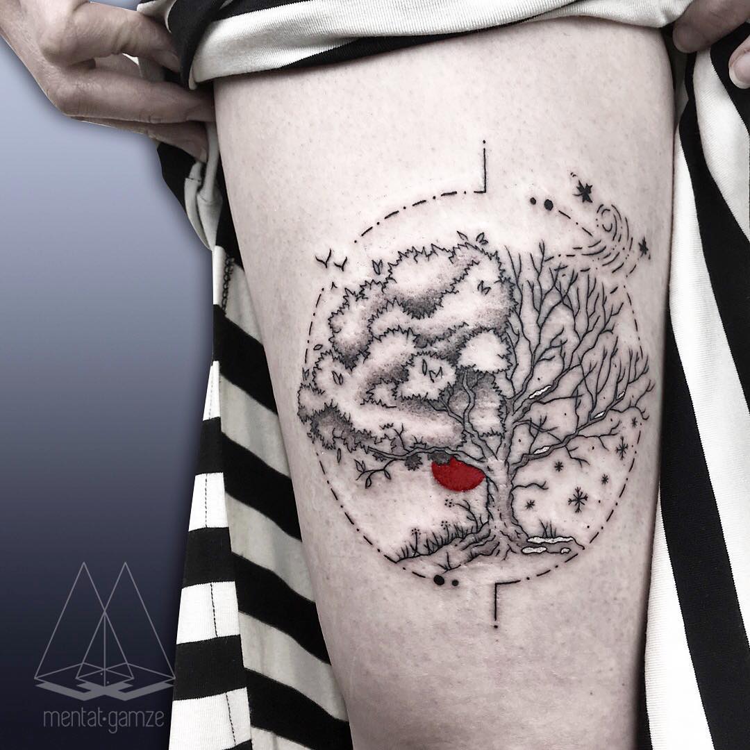 专业的纹身师纹身是不是不痛,十年纹身爱好者讲解纹身