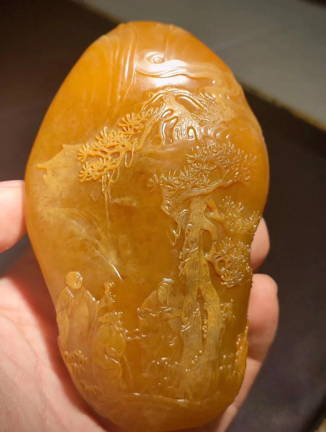 寿山田黄石原石的价格,哪些寿山田黄石有价值