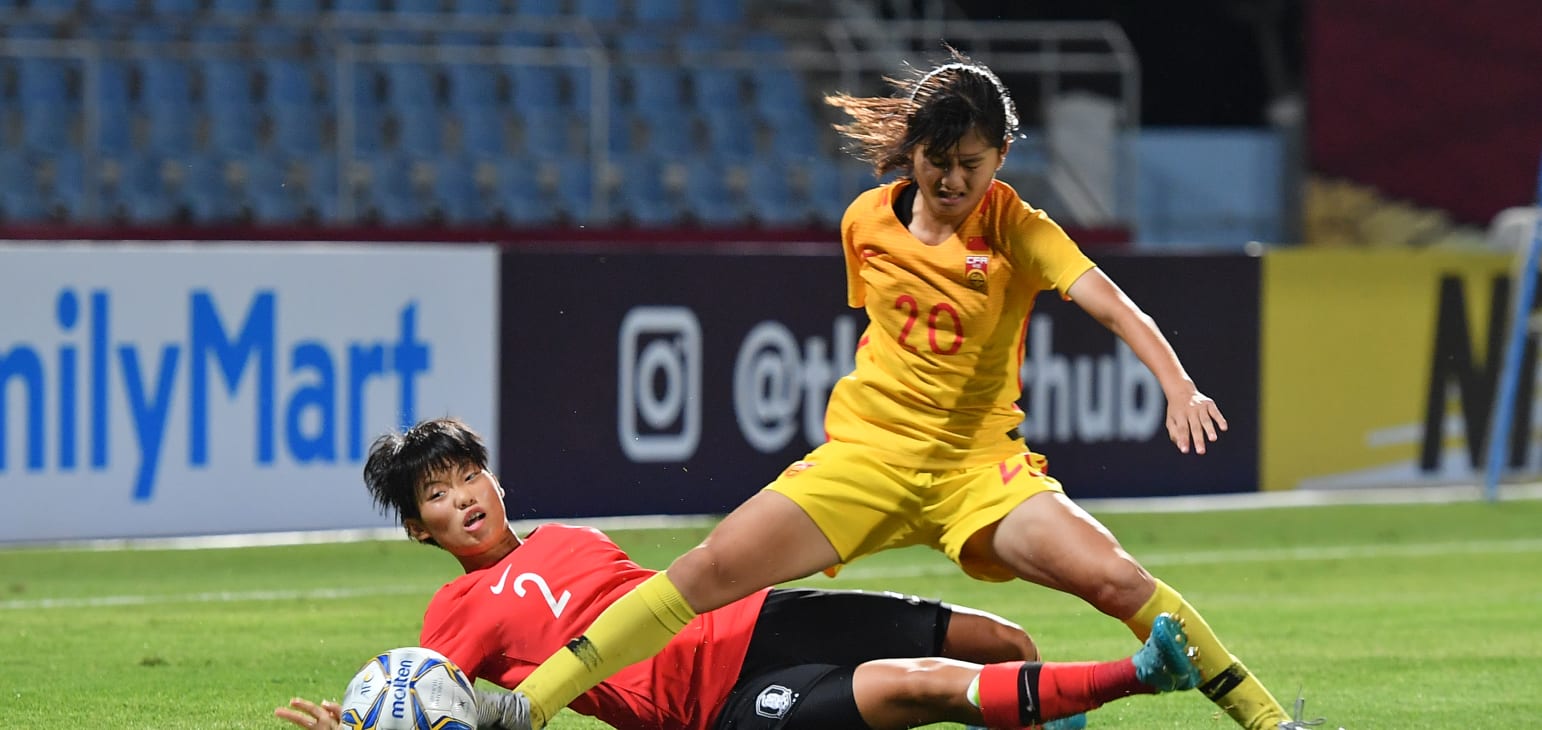 u16女足战胜韩国,中国女足对阵韩国u16