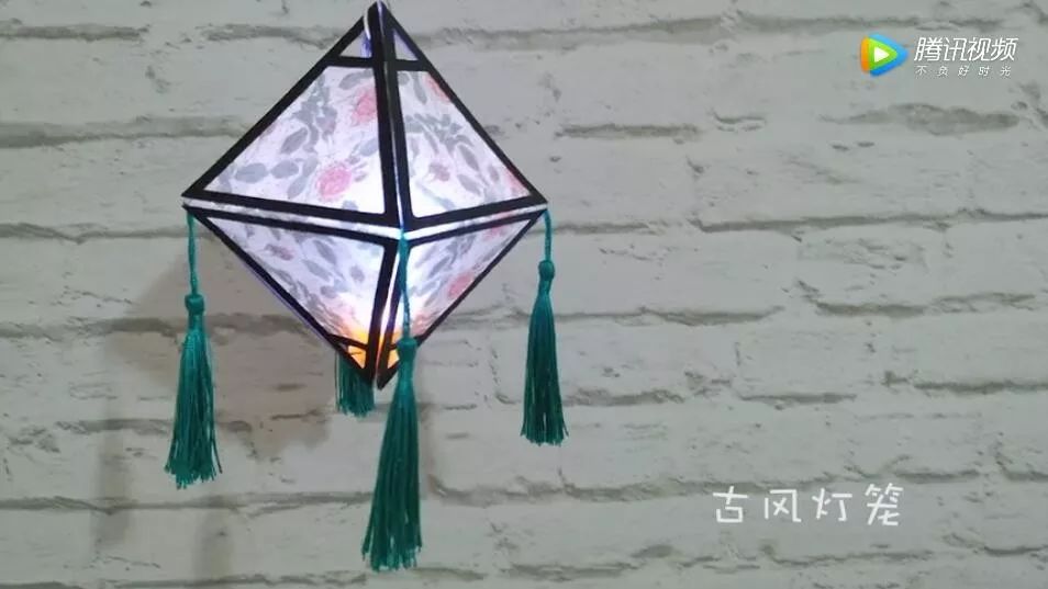 简单又好看的手工制作灯笼,怎么做充满高级感的古风灯笼