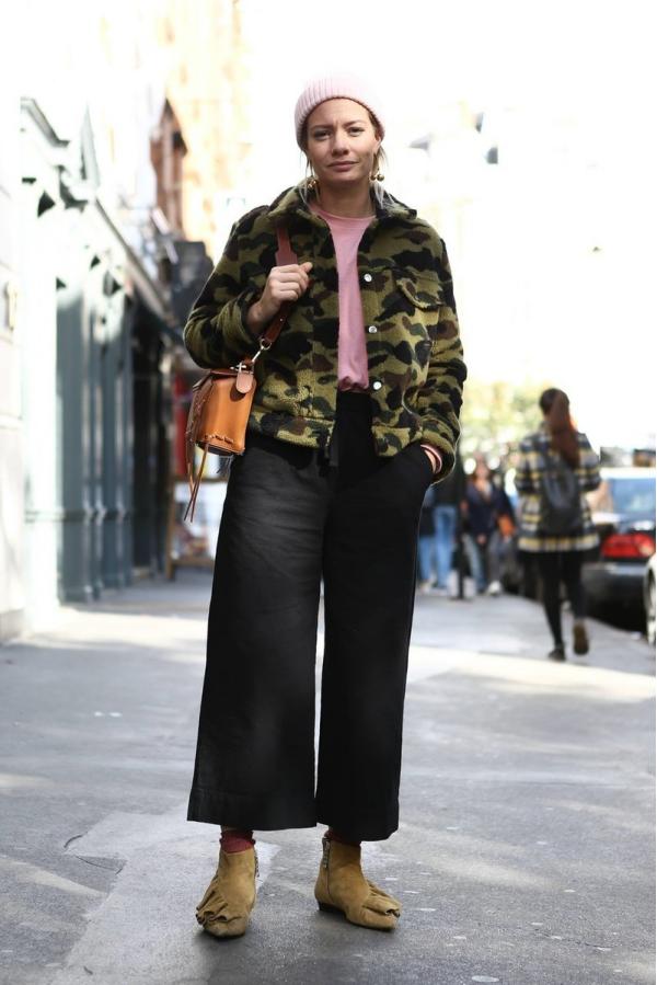 女生怎么穿出时尚搭配,机车风小个子搭配