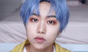 王一博同款的玫瑰眼妆,王一博舞台眼妆仿妆教程