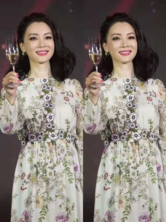 陈数最近高级感穿搭,陈数气质吊带衫薄纱披肩惊艳