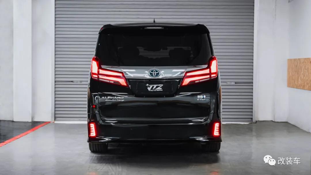 普通埃尔法改装世纪版,改装超帅埃尔法