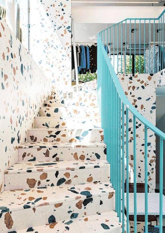 水磨石高颜值设计,大气上档次水磨石