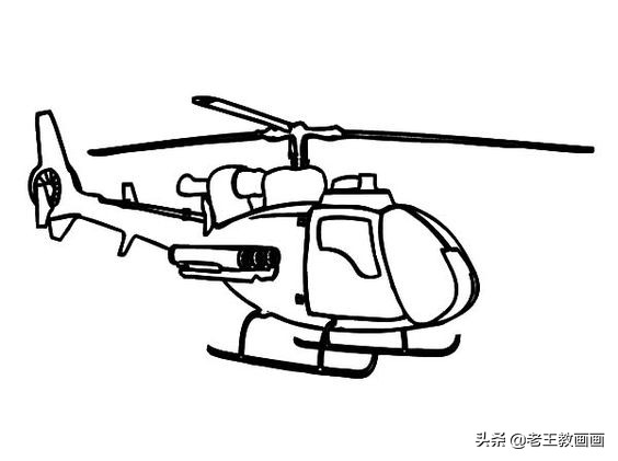 飞机简笔画儿童最简单,军用飞机怎么画简笔画