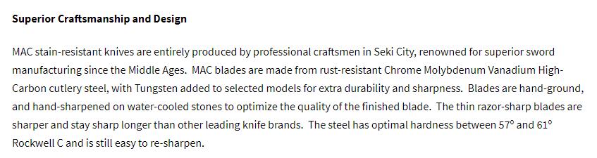 日本厨刀品牌真久作Superior系列SA-80厨师刀测评