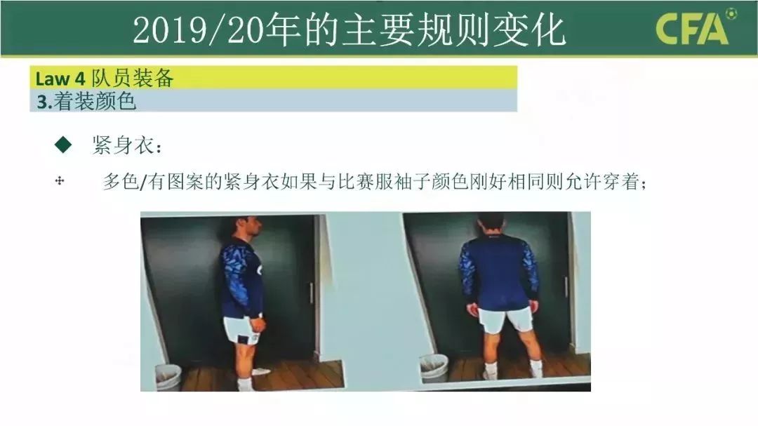 足球人墙新规,足球新规