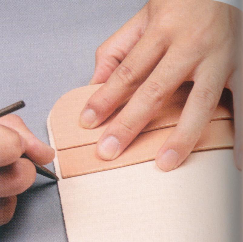 做大型皮包的手工全教程,自己做皮革包教程