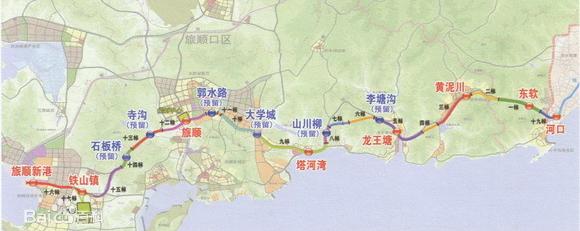 旅顺12号线郭水路站,大连地铁1号线附近新楼盘