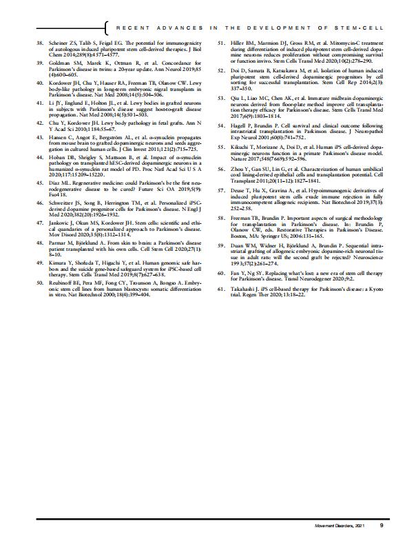 干细胞疗法在帕金森上的应用,干细胞治疗帕金森的最新临床招募