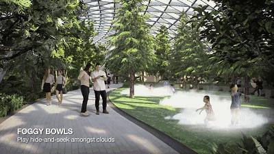 耗资85亿，把瀑布、热带雨林搬进机场！樟宜机场终于要开放了