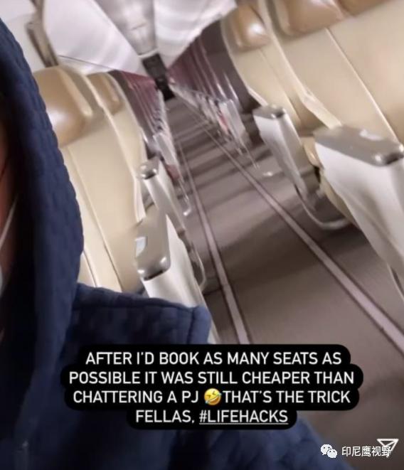 印尼富豪为防新冠,买完整架客机百张机票还称便宜