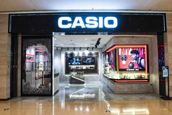 郑州casio正弘城,casio门店