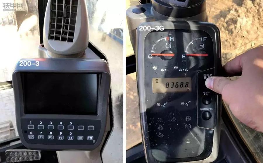 二手机鉴别技巧,日立zx200lc与zx200的区别