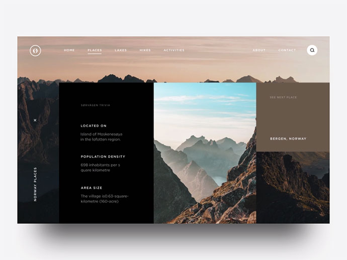 30款国外app的ui设计界面作品,旅游appui设计