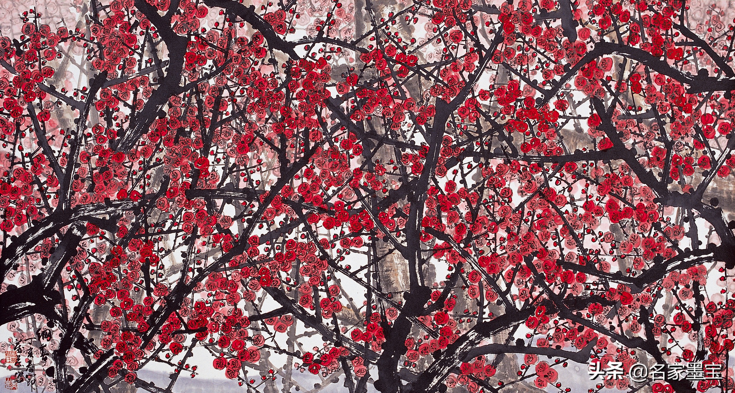 四川画家刘德扬写意花鸟作品欣赏,画家刘庚写意花鸟画作品欣赏图文