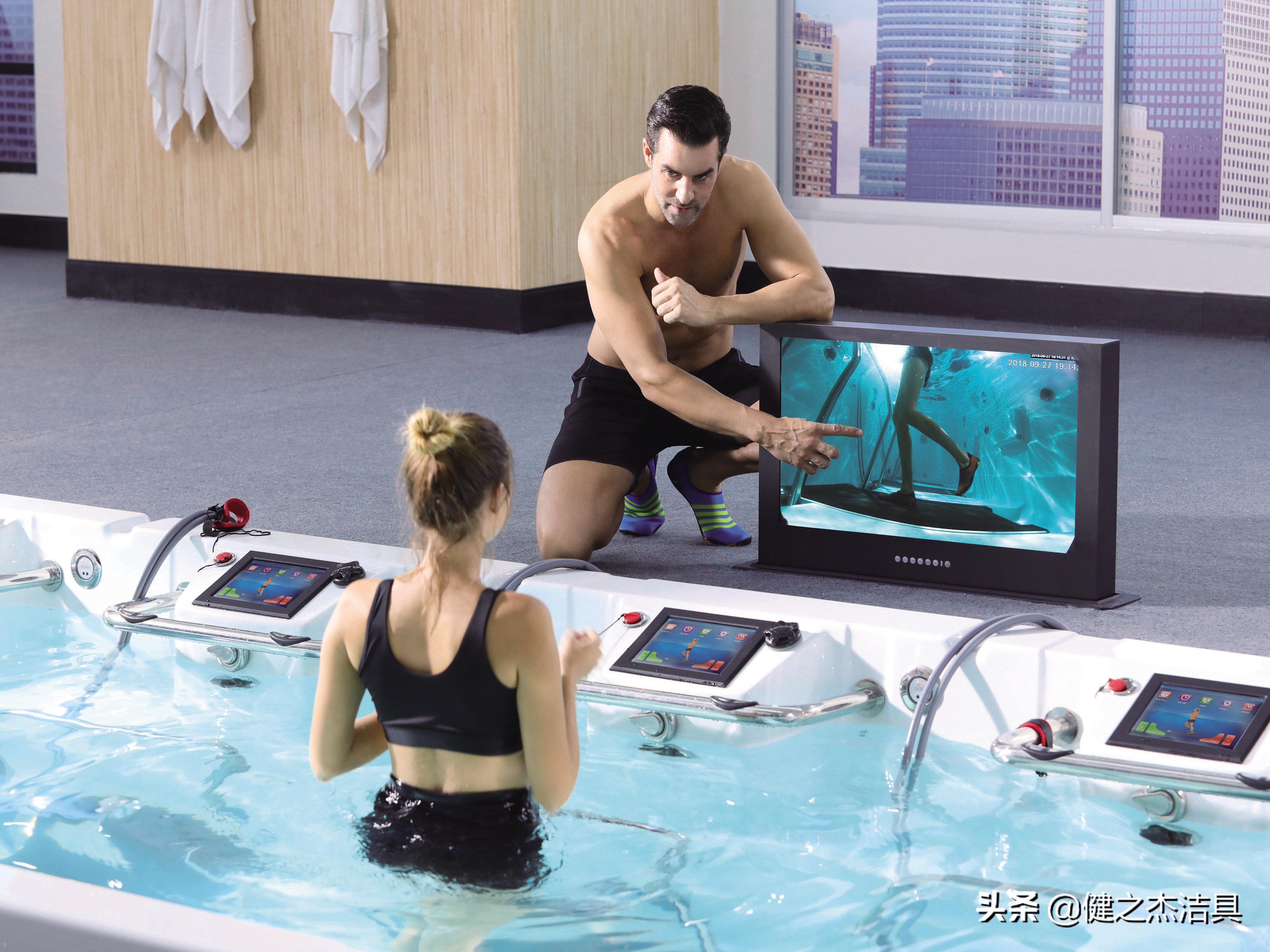 超级神奇的“水下跑步机”你见过吗？