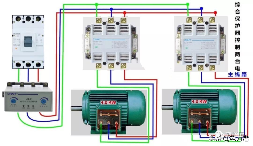 零基础学习电工彩图自学速成,零基础学电工高清彩图接线