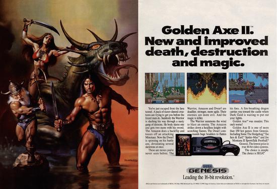 世嘉的战斧系列衍生作漫谈,街机经典游戏盘点大合集