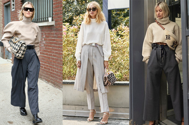 穿黑色的紧身裤大气又时尚,不要老穿紧身裤